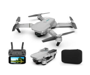 E88 WiFi Drone with Dual 4K Camera + Carrying Case and Accessories